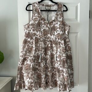 Tuckernuck Sand Chintz Mini Salty Paloma Coverup